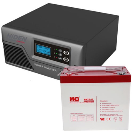 Комплект ИБП Hiden Control HPS20-0612 + АКБ 75 Ач