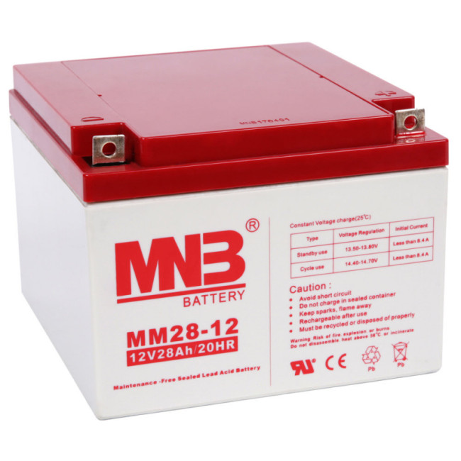 Аккумулятор MNB MM 28-12 Аккумулятор MNB MM 28-12